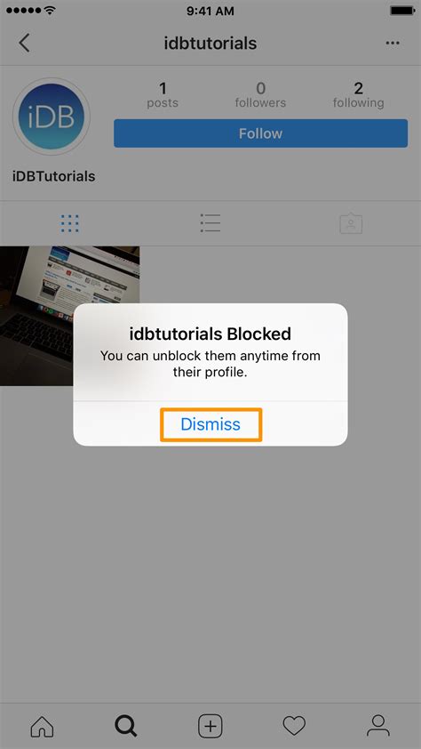 Instagram Blocked